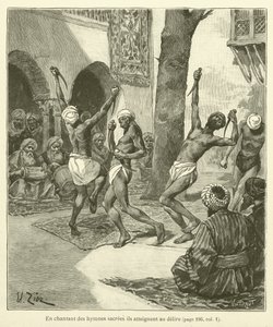A Tekie (gravura) de French School