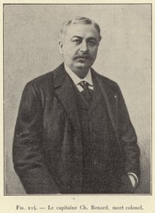Capitão Ch Renard, morreu um coronel (gravura) de French School