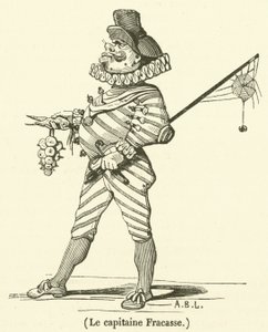 Capitão Fracasse (gravura) de French School