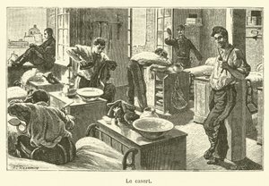 Le casert (gravura) de French School