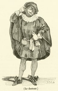 O médico (gravura) de French School