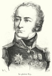 Le general Foy (gravura) de French School
