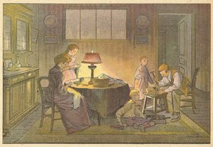 Remendo (cor litho) de French School