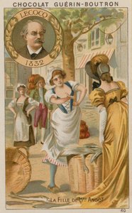 Lecocq, a filha de Madame Angot de French School