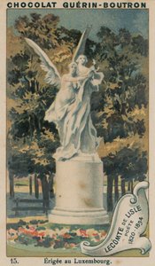 Lecomte de Lisle, Poete, 1820-1894, Erigee no Luxemburgo de French School