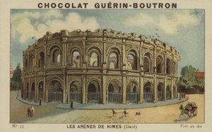 Os arenos de Nimes, Gard de French School