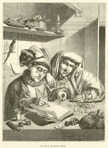 Os Avares (gravura) de French School