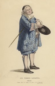 Mulheres savant de French School