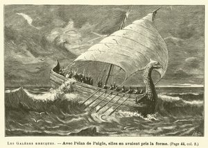 The Greek Galleys (gravura) de French School