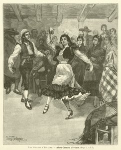 Os Gitanos de Espanha (gravura) de French School