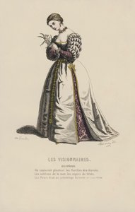 Os Visionários, Hesperie (gravura colorida) de French School