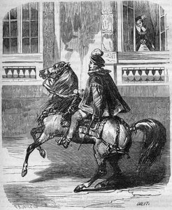 Os amores do Rei Henrique II (1519-1559) e Diane de Poitiers (1499-1566). gravada em "Histoire de la prostitution et de la debauche dans tous les peuples du globe depuis l