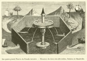 Os Quatro Grandes Rios do Paraíso Terrestre, Mimicry of the Book of Wonders, Mandeville