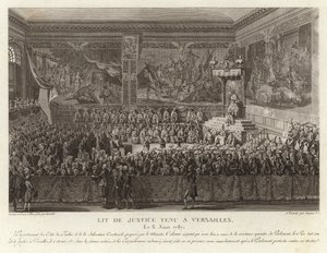 Tribunal de Justiça realizado em Versalhes de French School