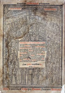 Lit. de Justiça no Parlamento de Toulouse em "De Tholosanorum Gestis", Nicolas Bertrand, Toulouse de French School