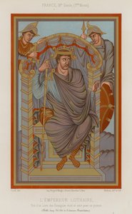 Lothair I, Sacro Imperador Romano de French School