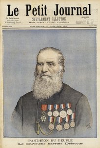 Louis-Joseph-Andre Delacour, marinheiro e salva-vidas franceses de French School