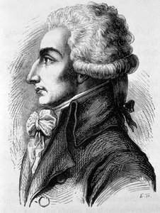 Louis Michel Lepeletier, Marquês de Saint-Fargeau (Saint Fargeau), político francês (1760-1793) - in "A História da França" de Henri Martin de French School