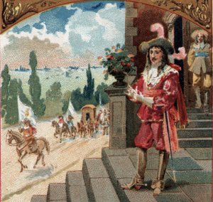 Luís XIII (1601-1643) passou a noite de 5 de junho de French School