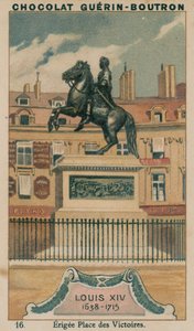 Louis XIV, 1638-1715, Erigee Place des Victoires de French School