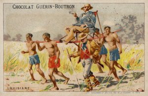 Louisiana (chromolitho) de French School