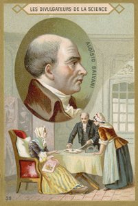 Luigi Galvani, médico e físico italiano de French School