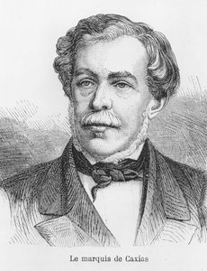 Luís Alves de Lima e Silva, Duke of Caxias (engraving) de French School