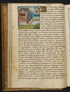 MS Hunter 252 008v Página de Notícias de Cem Notícias, c.1461-62 de French School