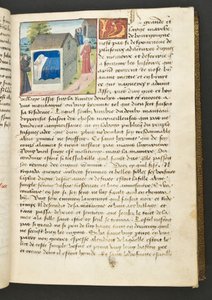 MS Hunter 252 030r Página de Notícias de Cem Notícias, c.1461-62 de French School