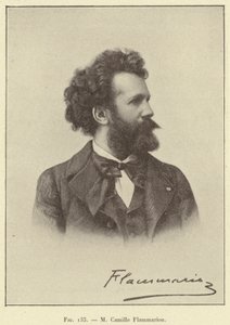 M Camille Flammarion (gravura) de French School