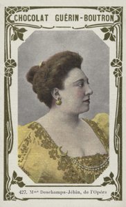 Madame Deschamps-Jehin, da Opera (foto colorida) de French School