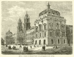 Mafra (gravura) de French School