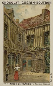 Casa do Francois Premier, Abbeville, Somme de French School