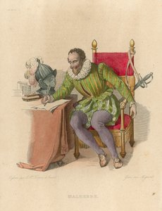 Malherbe (gravação a cores) de French School