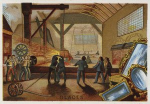 Espelhos de fabricação de French School
