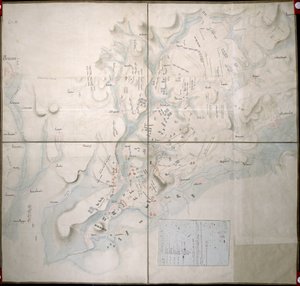 Mapa da Batalha de Austerlitz, 2 de dezembro de 1805
