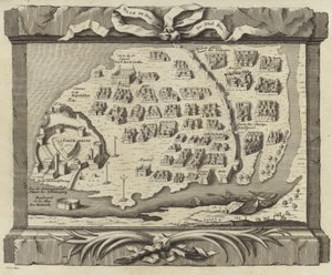 Mapa da Ilha de Diu