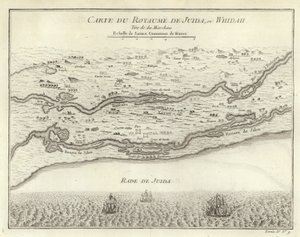 Mapa do Reino de Juida ou Whidah