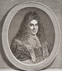 Marc-René de Voyer de Paulmy, 1º Marquês d&39;Argenson, 1652 1721. Político francês. Das horas livres publicadas 1908. de French School