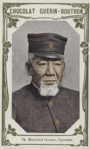 Marechal Oyama, japonês (foto colorida) de French School