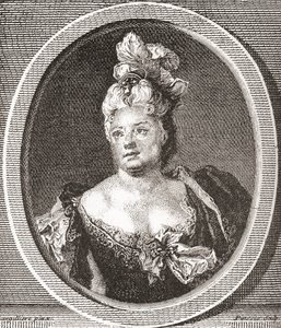 Marianne Duclos de Chateauneuf, 1664 - 1747. Comediante francês. Das horas livres publicadas 1908. de French School