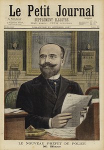 Marie-Charles Blanc, o novo prefeito da polícia de Paris, 1897
