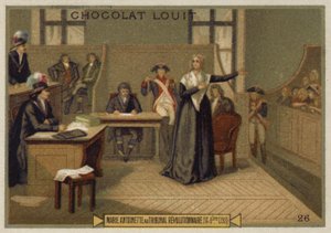 Maria Antonieta perante o Tribunal Revolucionário, Revolução Francesa, 14 de outubro de 1793 de French School