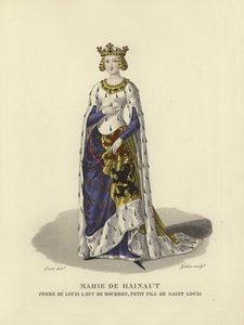 Maria de Hainaut, esposa de Luís I, duque de Bourbon