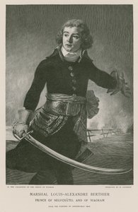 Marechal Louis-Alexandre Berthier de French School