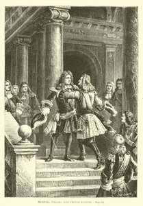 Marechal Villars e Príncipe Eugene de French School
