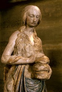 Maria Madalena, final do século XV (pedra policromada) (ver também 248112, 252685, 252686)