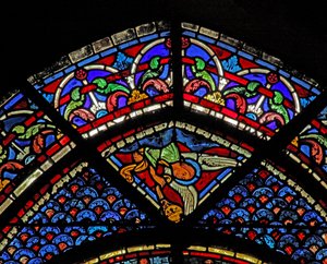 Janela de Maria Madalena: um anjo (w46) de French School
