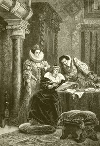 Maria de Médicis, Concini e Leonara Galigai de French School