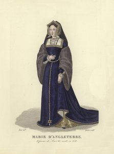 Maria da Inglaterra, terceira esposa do rei Luís XII da França